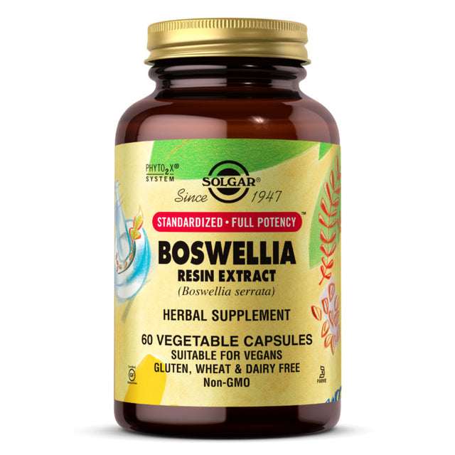 Solgar SFP Boswellia Resin Extract, 60 Vegetable Capsules - Solgar