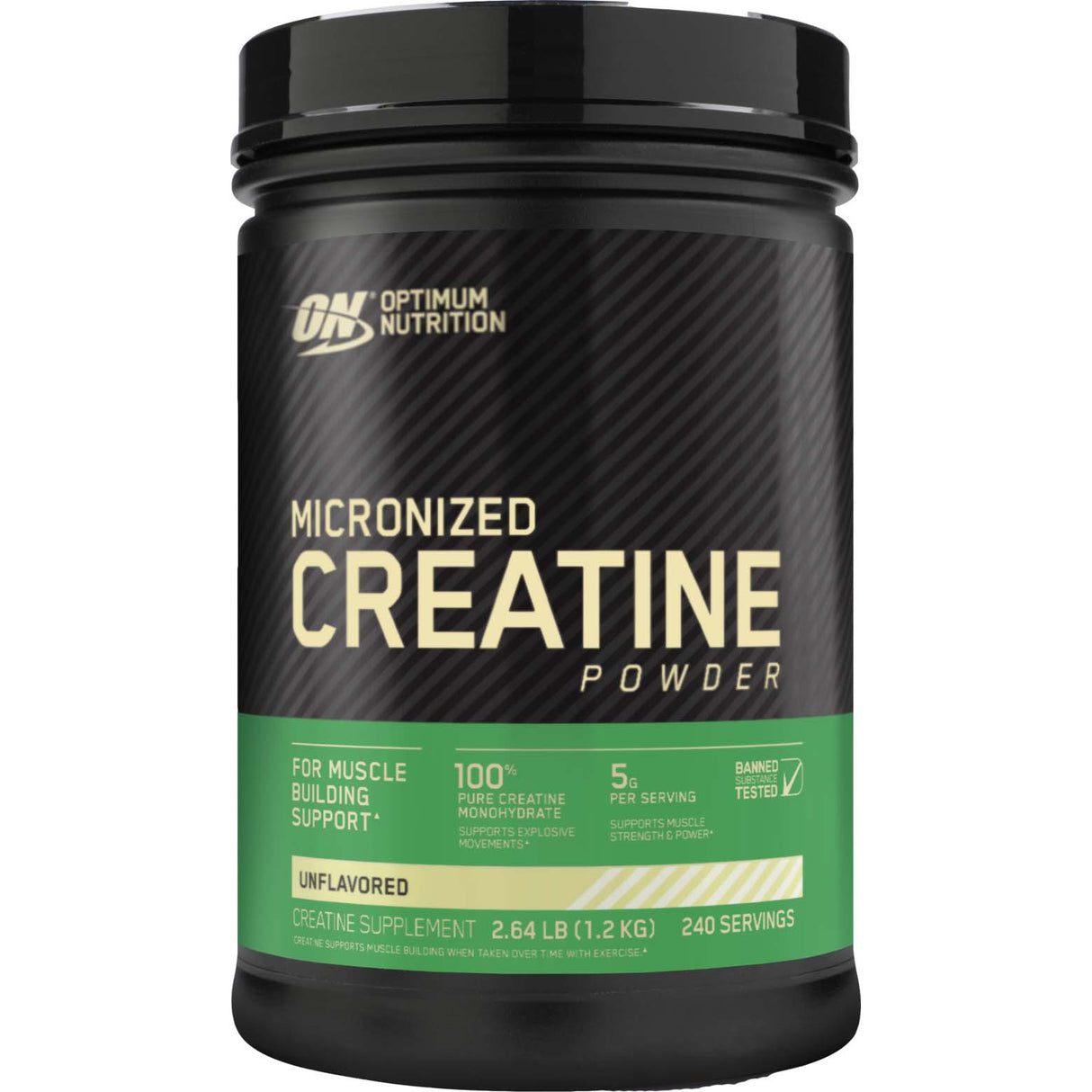 Creatine Powder, Unflavored, 1.2 Kg, Optimum Nutrition - Optimum Nutrition