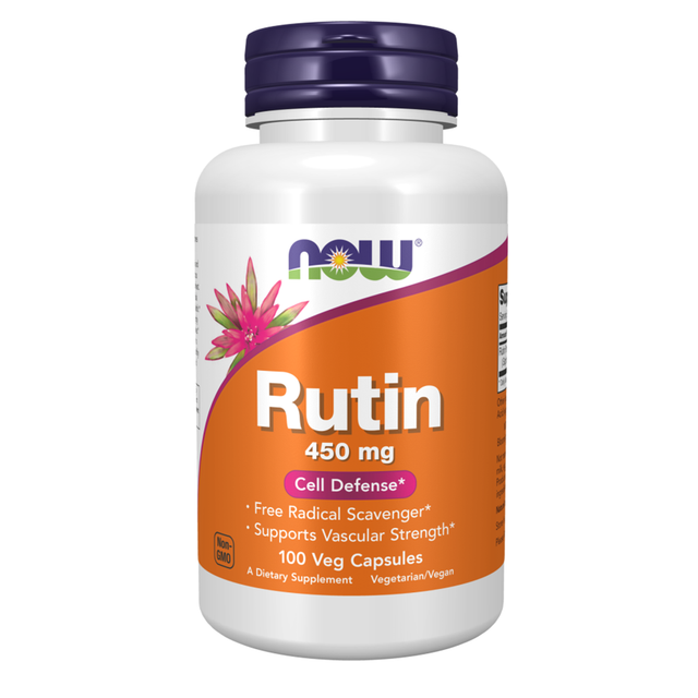 Rutin, 450 mg, 100 Veggie Capsules - Now