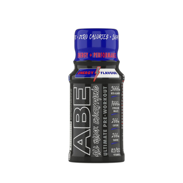 ABE Ultimate Pre Workout Shot, Applied Nutrition, Energy Flavour, 1 Shot - Applied Nutrition