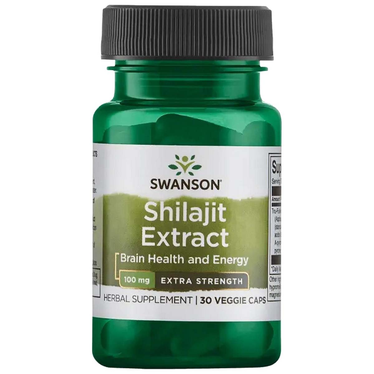 Extra Strength Shilajit Extract, 100 mg, 30 Veggie Capsules - Swanson - Swanson