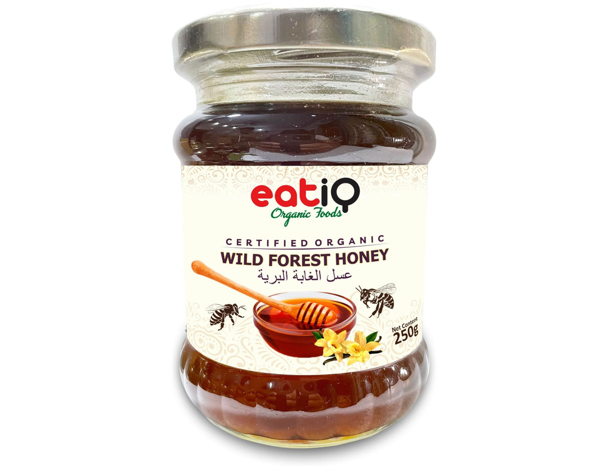 Eatiq Organic Foods Wild Forest Organic Honey, 250 Gm