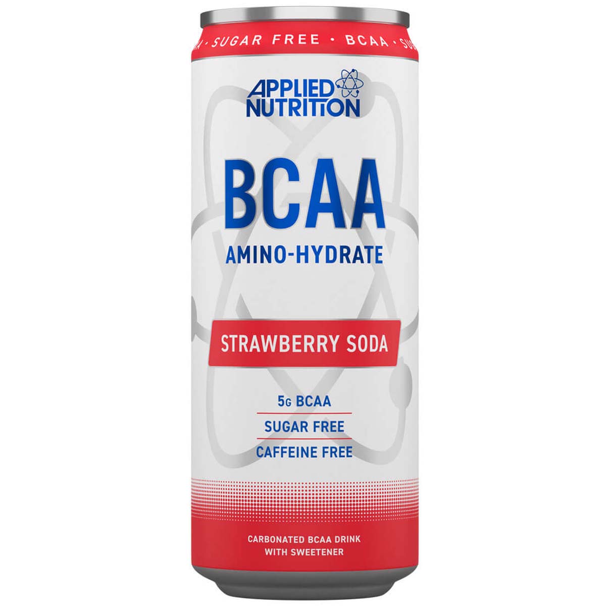 Strawberry Soda Applied Nutrition BCAA Amino Hydrate Can, 1 Piece - Applied Nutrition