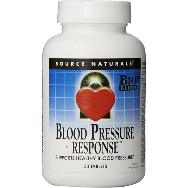 Source Naturals Blood Pressure Response, 30 Tablets - Source Naturals