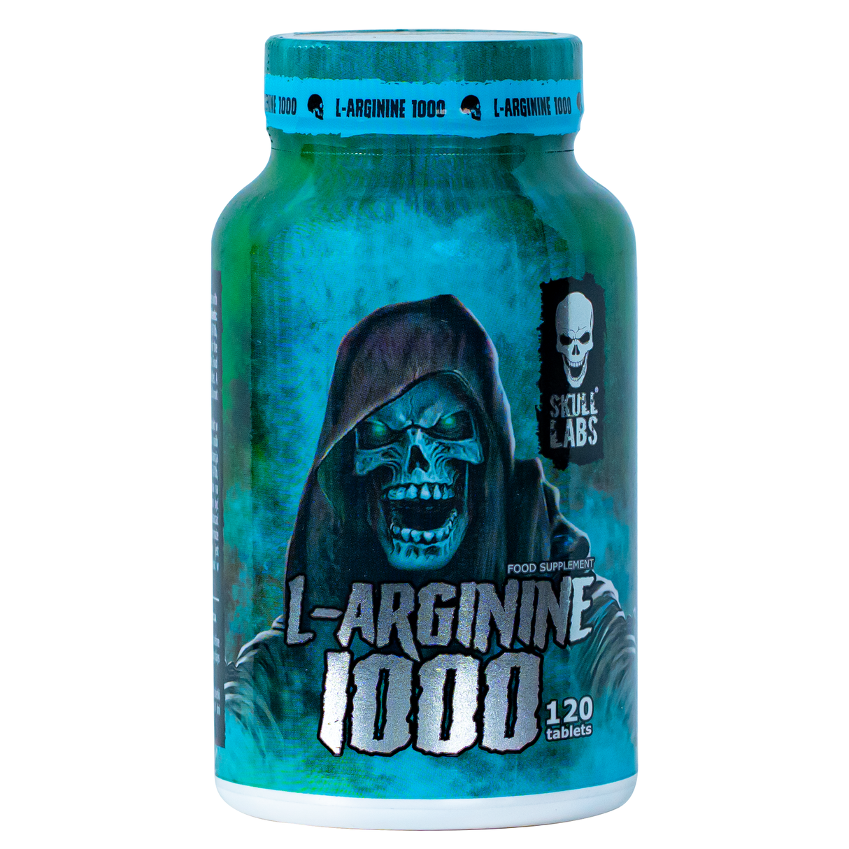 L-Arginine 1000 mg, 120 Tablets, Skull Labs - Skull Labs