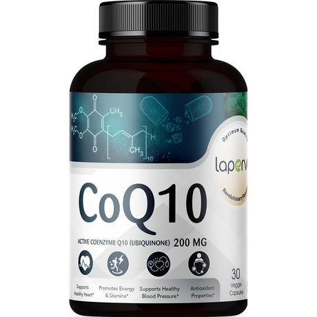 Laperva CoQ10, 200 mg, Veggie Capsules (30) - Laperva