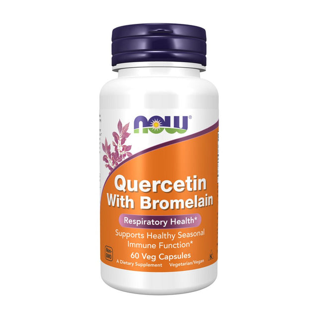 Quercetin With Bromelain, 120 Veggie Capsules - Now - Now