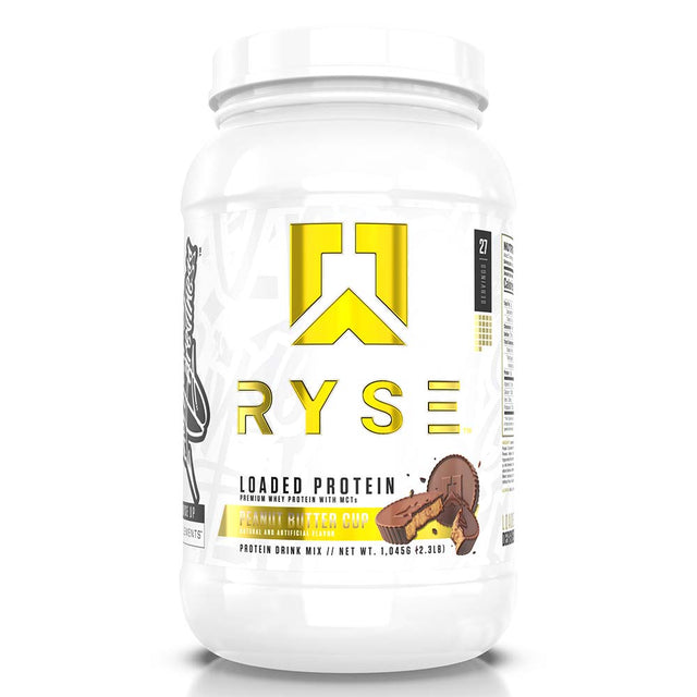 Loaded Whey Protein, Chocolate Peanut Butter Cup, 27g - RYES - RYSE