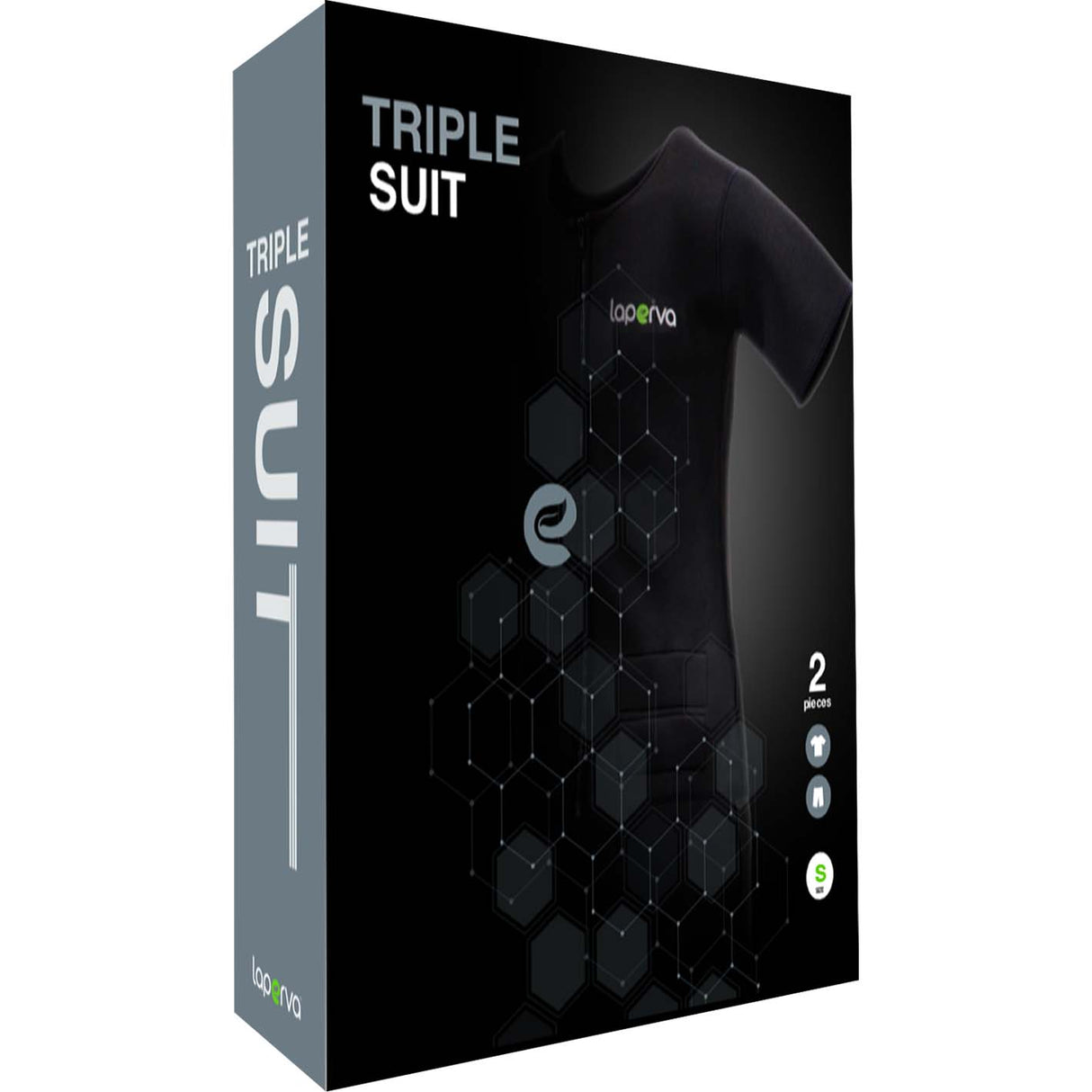 Laperva Triple Suit, Black, S - Laperva