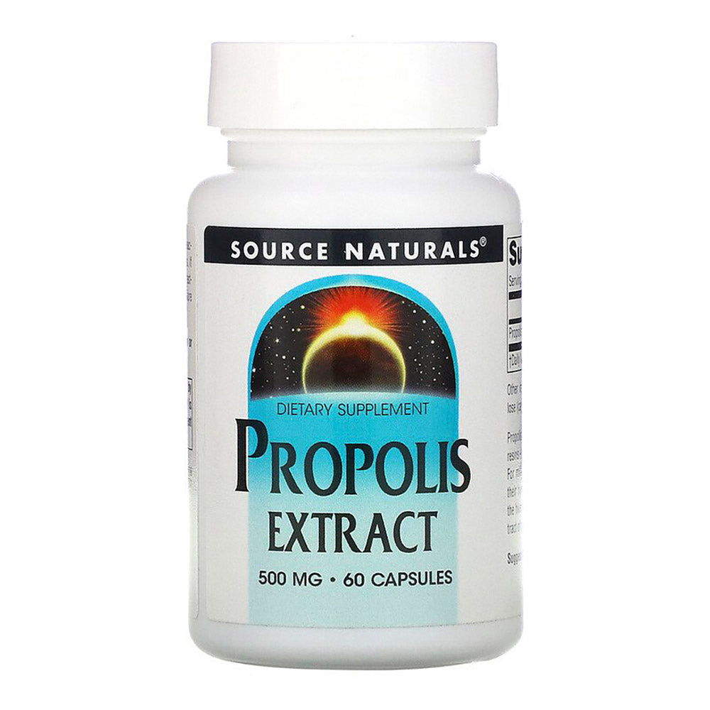 Source Naturals Propolis Extract, 500 mg, 60 Capsules - Source Naturals