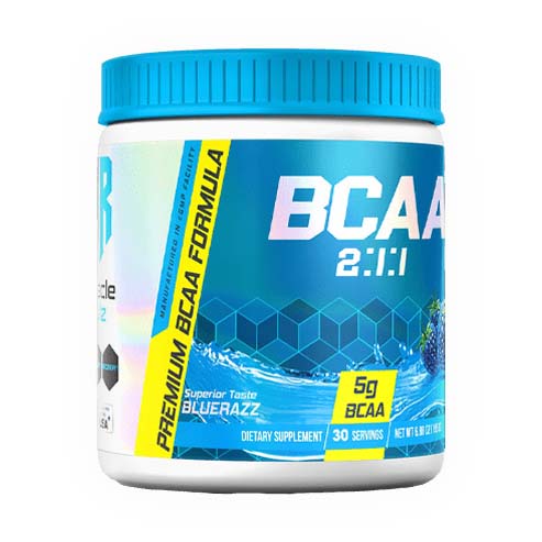 Muscle Rulz BCAA, Blue Raz, 30 - Muscle Rulz